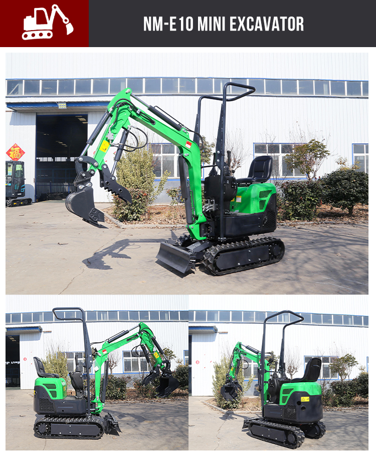 10 Nuoman Excavator Nm E10pro Mini Excavator