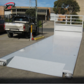 Flatdeck Roll Off Dovetail and Straight Deck Truck Bodies with Ramps for Pyrolysis Plants1