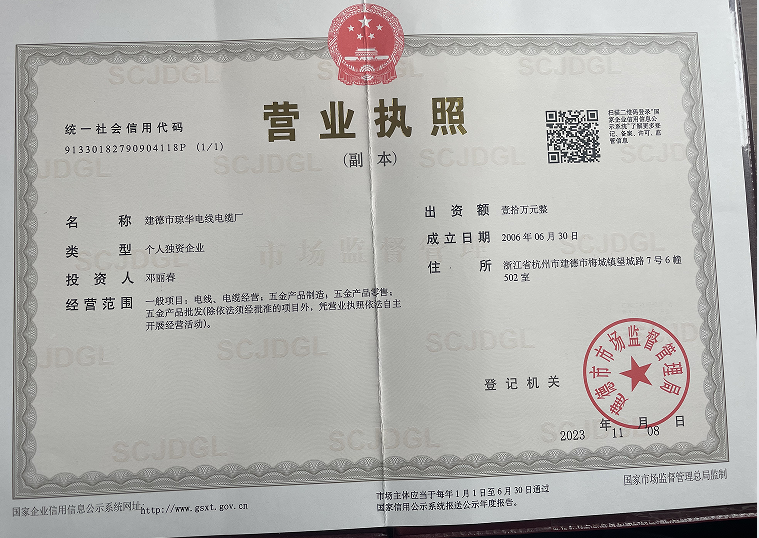 business license