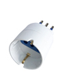 Adapter with Spina 2P+T 10A and Schuko Socket1