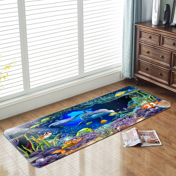3D carpet visual illusion floor mat-7