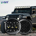 8 Led Design Car Driving Led Light 7 Inch Headlight Super Bright Quality Headlamp1