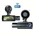 Factory Wholesale Full HD Car Black Box DVR Camera with Dual Lens and 3 Channels1