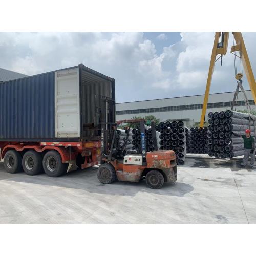 Hot dip galvanized steel electric poles will be delivered to Bangladesh