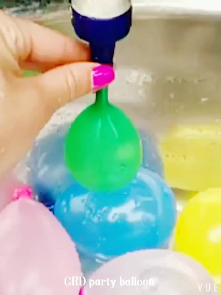 Party de ballones coloridos globos de magia de agua de la fiesta en bunch summer water game juguetes1