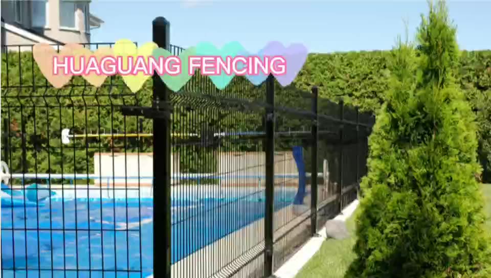 Fabricante Ventas directas Direct Green Wire Mesh Fence a bajo precio1