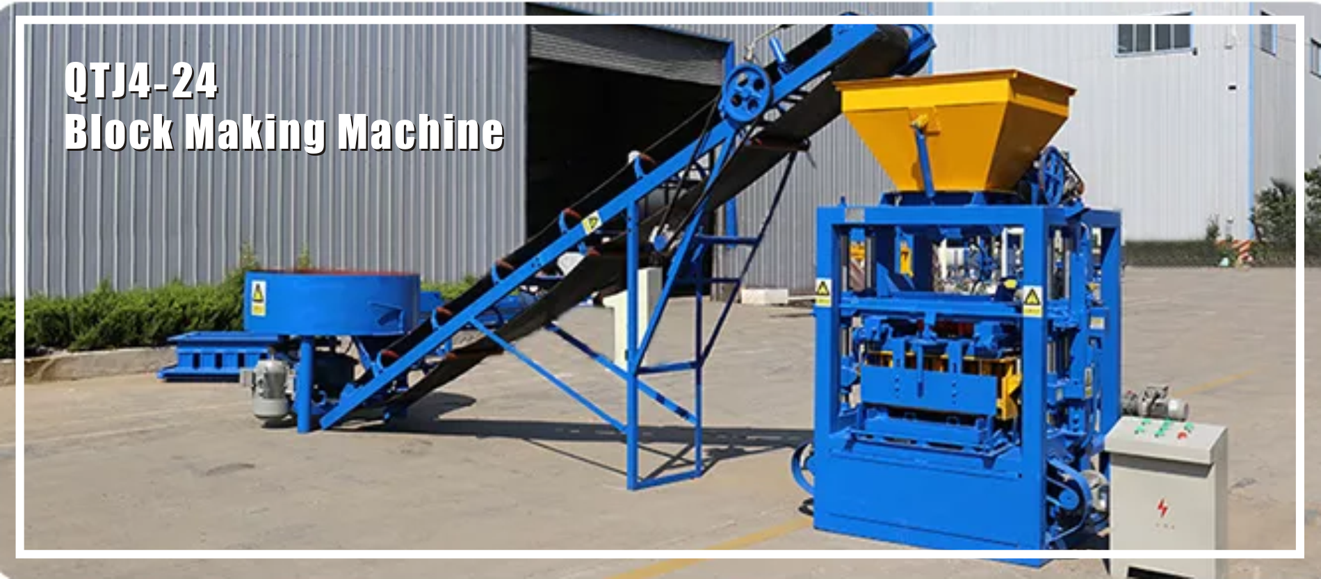 QTJ4-24 Brick Making Machine Line