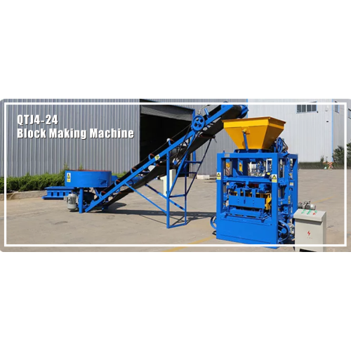 QTJ4-24 BRICK MADE MACHINE LIGNE