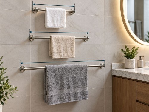 What Are the Standard Sizes for a Towel Bar?