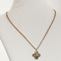 Trendy Gold Plated Necklace with Pearl and Diamond Unisex Pendant for Wedding or Party1