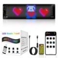 20x64 Programmable LED Car Sign: Scrolling Displays & DIY Color Options1