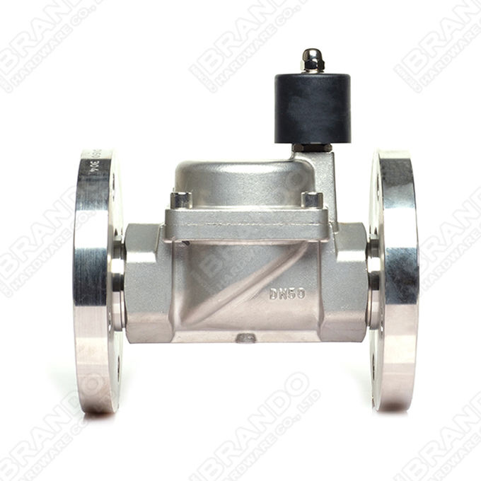 1/4'' 2 Way NO PTFE Seal Stainless Steel Solenoid Valve 24V 220V 3