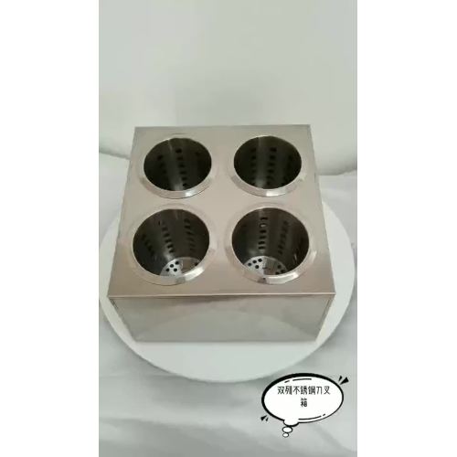 Stainless Steel Fork Knife Box Container