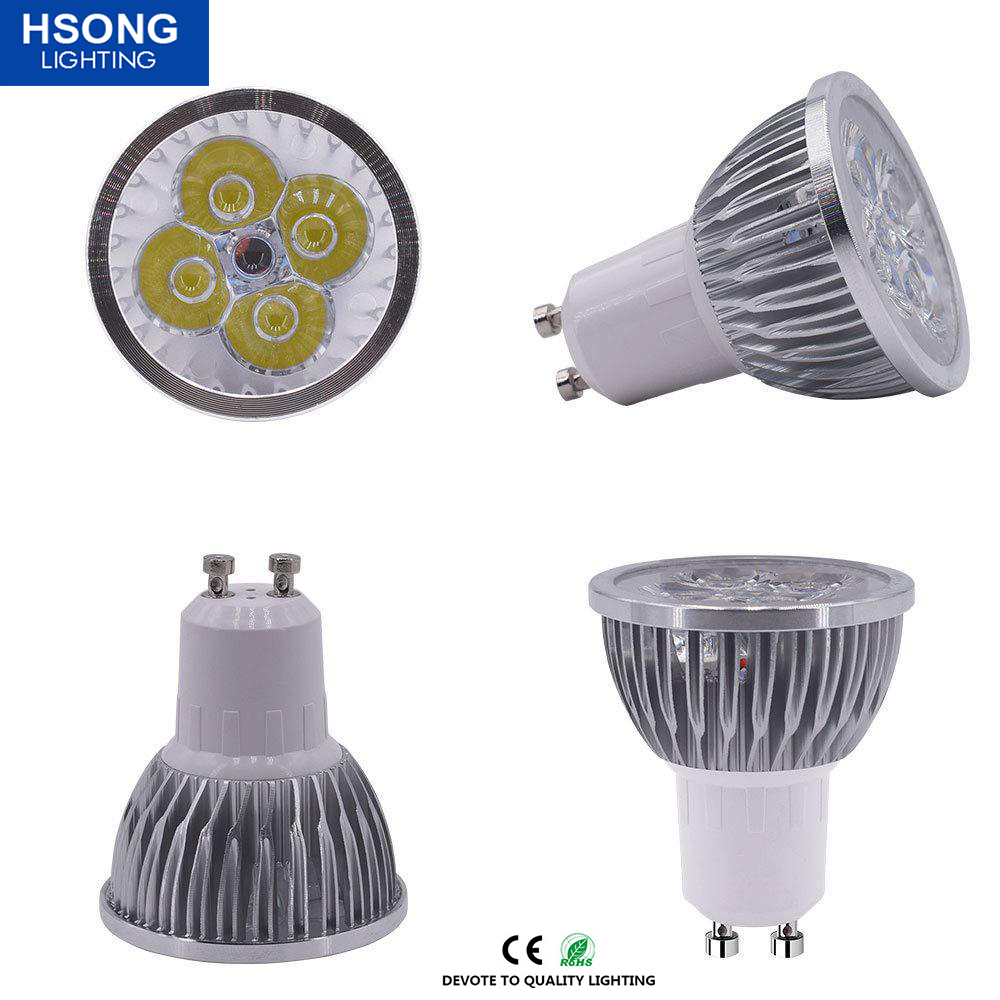 Hsong Lighting - Hot sales Aluminum LED spotlight GU10 LED 5W Mr16 12v 5w GU5.3 Lamp cup More Products1