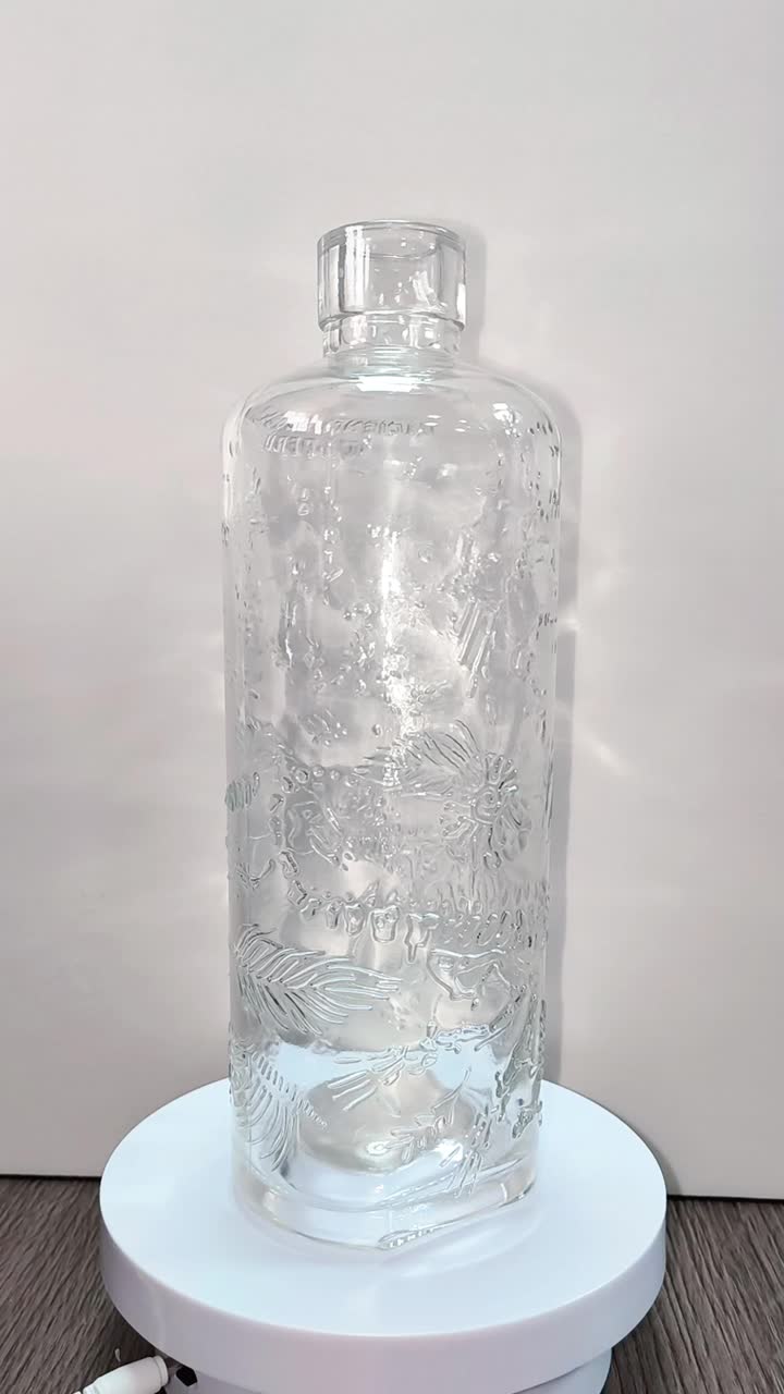 زجاجة من الزجاج