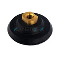 KANEOTEK M14 5/8''-11 Flexible Rubber Brass Soft Backer Pads for Polish Pads1