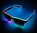 Glow in the Dark Multi-Color LED EL Wire Light-Up Glasses for Parties and Festivals1