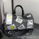 Takviyeli taşınabilir spor tote duffle çantası