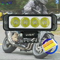 Auto Dual Row Amber White 4x4 Led Driving Fog Light Pods Bar Commercial Off-road 3 Inch Side Lesar Lamp Led Work Light For Car1