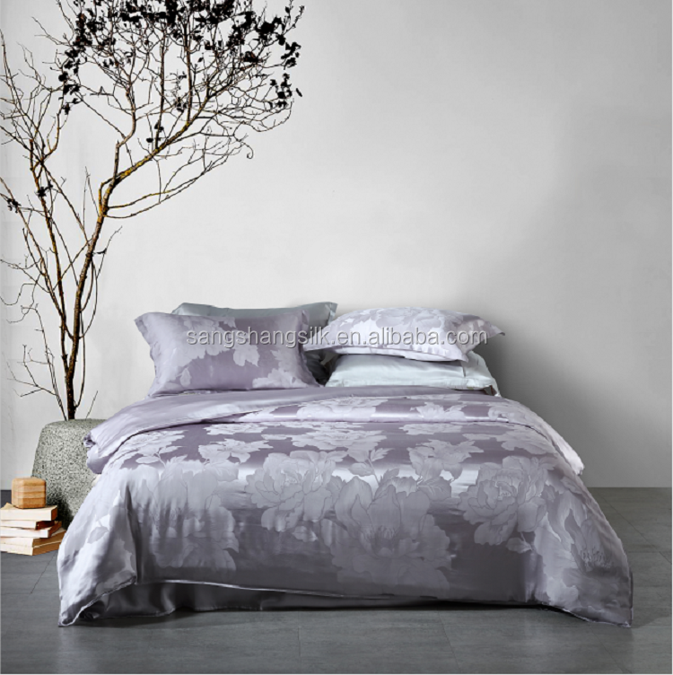 printed silk bedding 