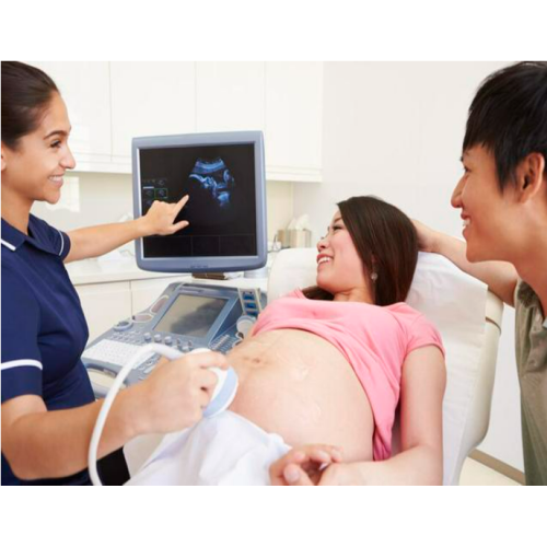What is the effect of B ultrasound examination on pregnant women?