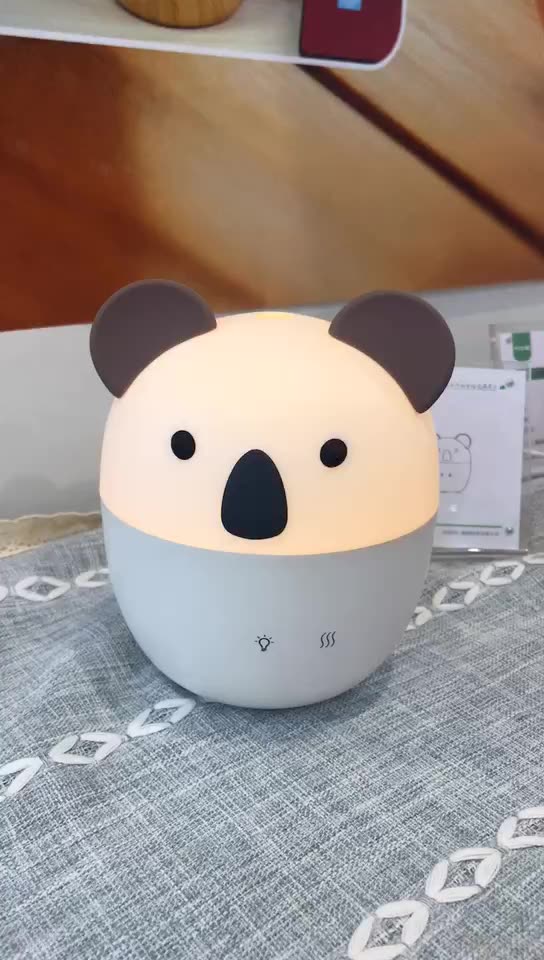 Animal Aroma Diffuser for Kids160ml usb essential oils diffusers portable animal koala electric aroma diffuser for kids1