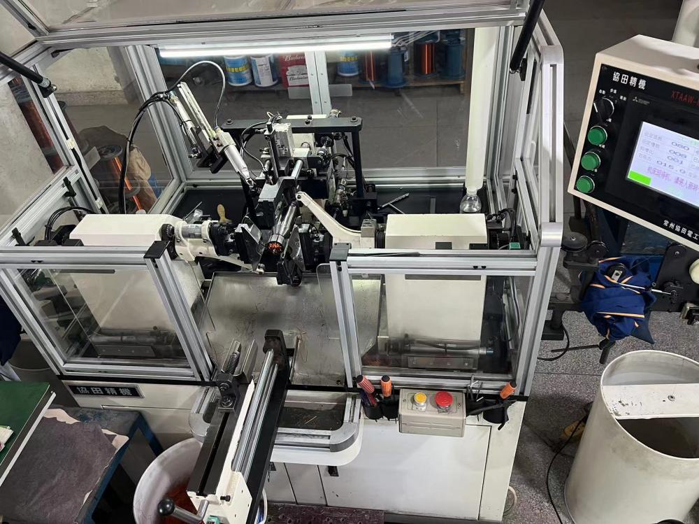 Automatic Rotor Winding Machine