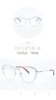 Cat Eye Metall Brillenfassungen für Damen