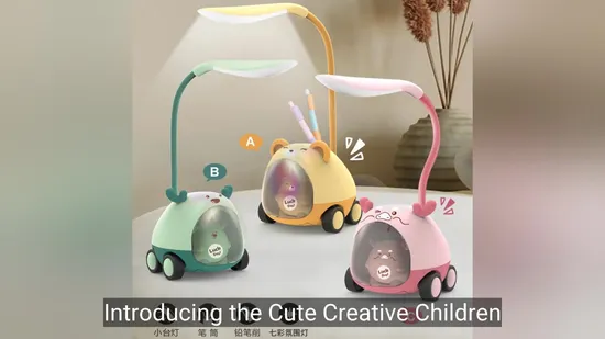 Luz de noche de niños encantadores - Lámpara de mesa única para habitaciones lúdicas1