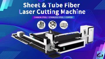 Metal sheet and tube cutting machine
