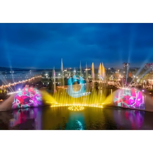 Làm thế nào để thực hiện một màn trình diễn tia laser trên màn nước?