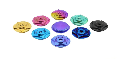 Тытанавы сплаў свеціць у полі дэталяў матацыклаў: Выдатнае прымяненне на алейных шапках