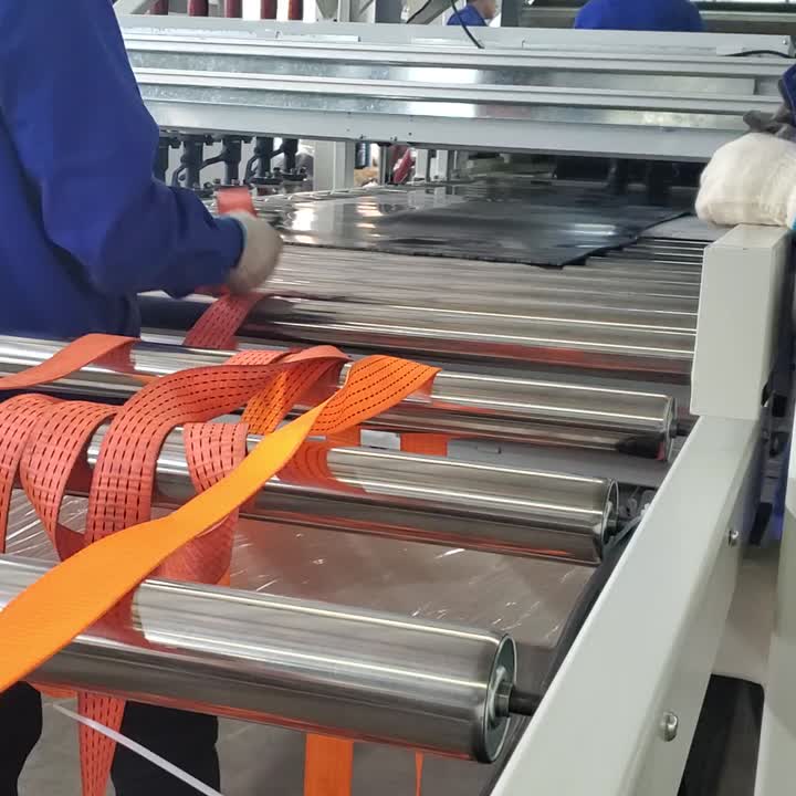 SPC FLOORING SHEET PRODUCTION PROCESS