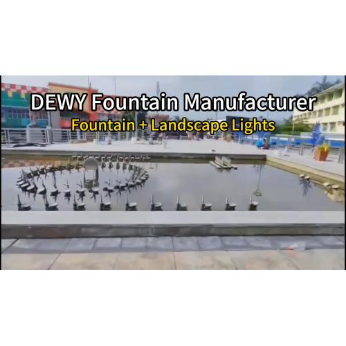 Музыка фонтан + ландшафт шамдары