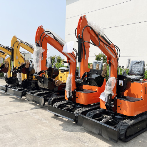 A batch of mni excavators delivery to Europe