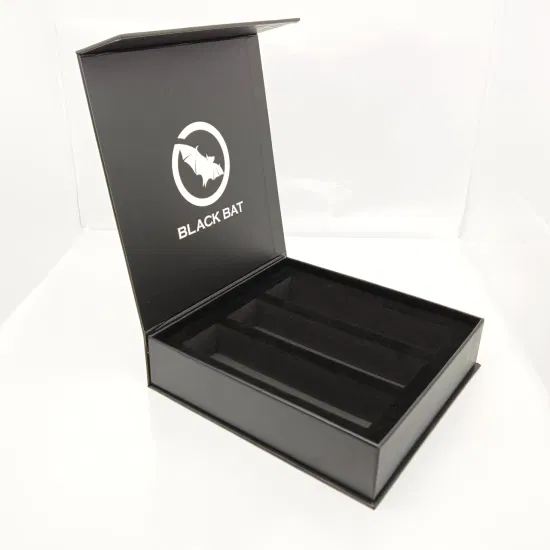 Caja de regalo, cajas de arco de cinta, caja de embalaje de clamhell plegable caja magnética magnética al por mayor de lujo personalizado logotipo de papel impreso personalizado