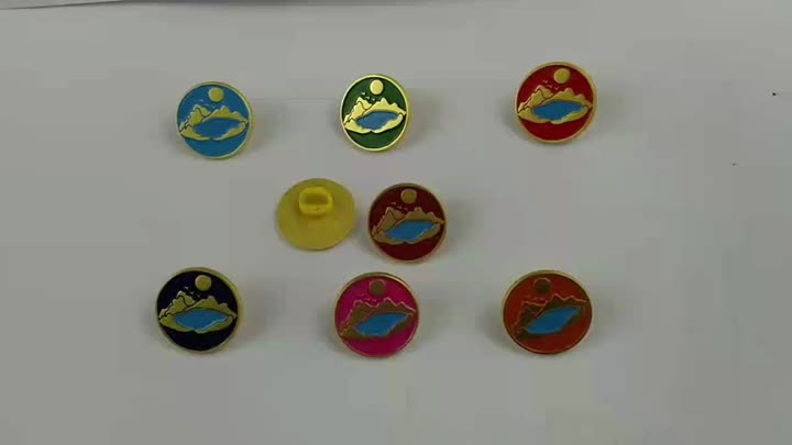 Aangepaste badge -pin