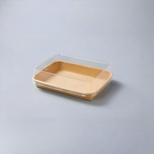 Kraft Paper Sushi Tray With New Style Japanese Food Use