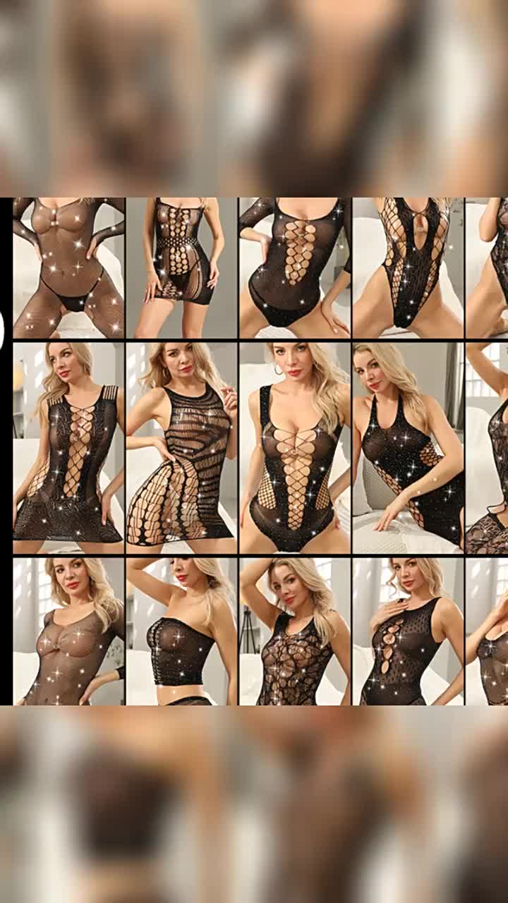 Hot diamond mesh clothes