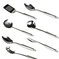 Wholesale Kitchen Accessories: 7-Piece Stainless Steel Cooking & Serving Utensil Set - Complete Kitchenware Collection1
