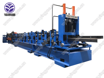 Automatic CZ purlin forming machine