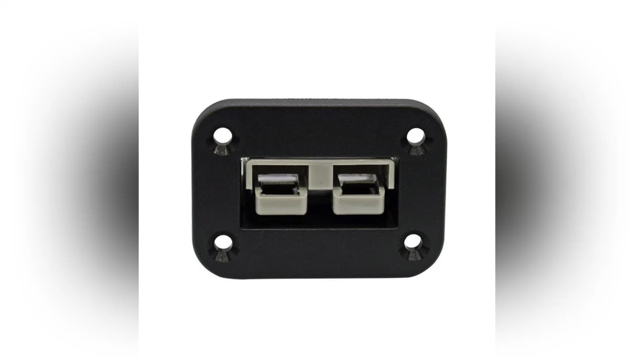 Support de panneau avec aneson bouchons 50a connecteur Plugs lourds de service lourds monotage à monture à chasse d&#39;eau1