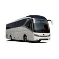 China-Made Kairui Fuel-Fired Light Bus with Manual Transmission Near City Bus Sign1