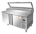 Hot Sale Salad Prep Counter: Salad Refrigerator Cooling Display Showcase Salad Bar1