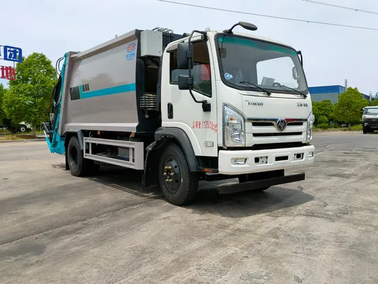 Trak Tugasan Sanitasi Bandar 4X2 12cbm Jimat &amp; Tahan Lama Cincin1