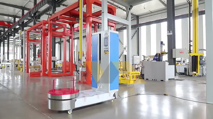 luggage wrapping machine