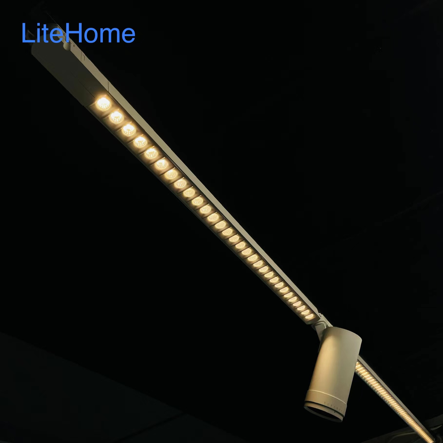 LED -spår linjära ljus