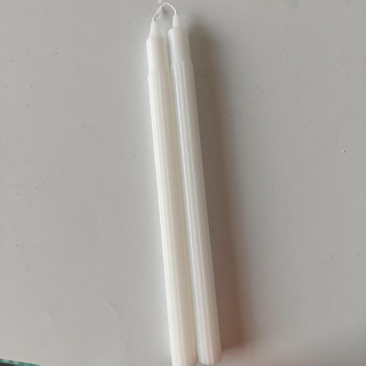 fluted candle