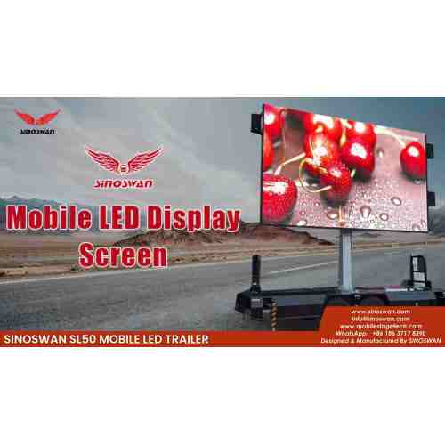 SL50 Mobiler LED-Anhänger: Verwandeln Sie jedes Outdoor-Event in wenigen Minuten