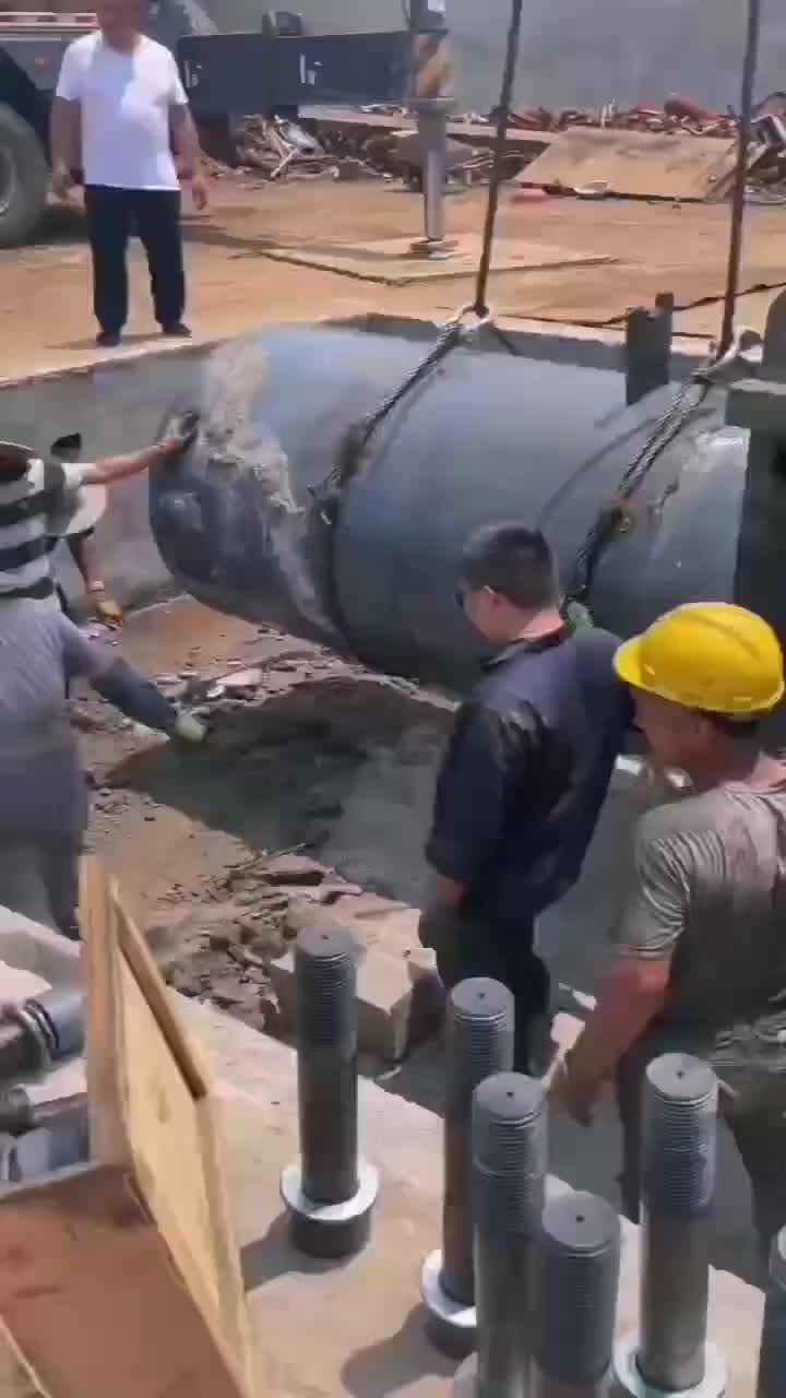 Site d&#39;installation de la balle de ferraille de 2000 tonnes